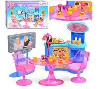 Набор мебели для кукол "Кофейня" в коробке