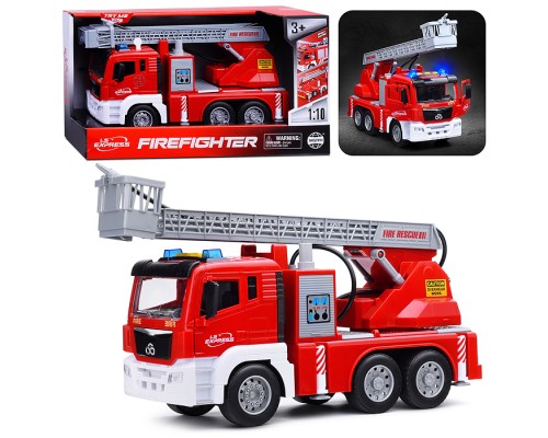 Машина "Пожарная с автолесницей" в коробке Машина "Пожарная с автолесницей" в коробке