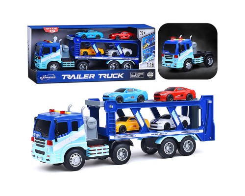 Машина "Автовоз. Перевозчик." (свет, звук) в коробке Машина "Автовоз. Перевозчик." (свет, звук) в коробке