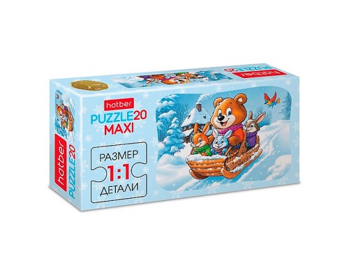 Пазлы MAXI 20 "Мороз и радость"
