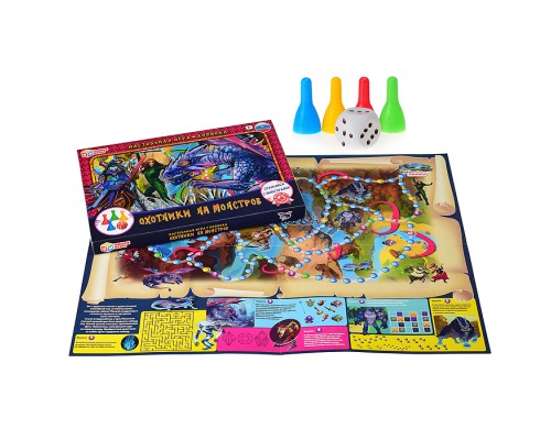 Настольная игра-ходилка. "Дом привидений"