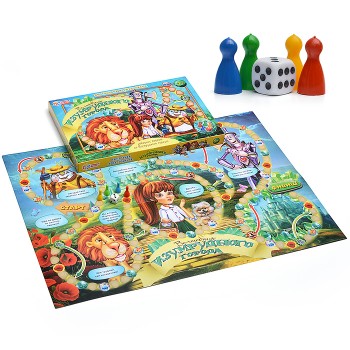 Настольная игра-ходилка "Волшебник Изумрудного города"