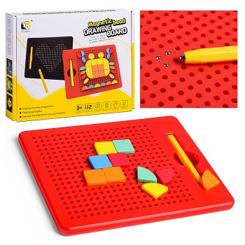 Доска магнитная "Цветная фантазия" в коробке