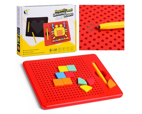 Доска магнитная "Цветная фантазия" в коробке