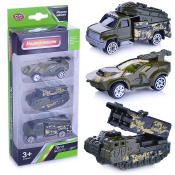 Набор машин "Военная техника" в коробке Набор машин "Военная техника" в коробке