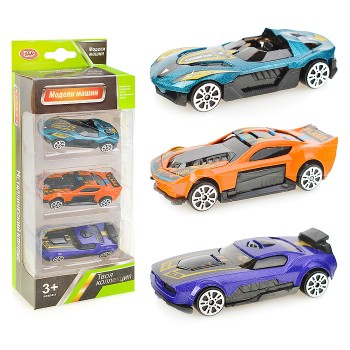 Набор машин "Гонки в городе" в коробке