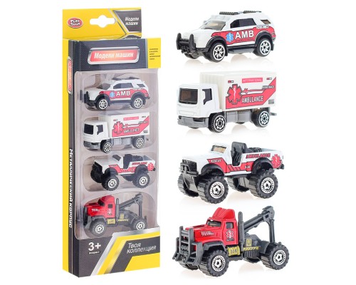 Набор машин "Амбулаторная медицинска помощь" в коробке