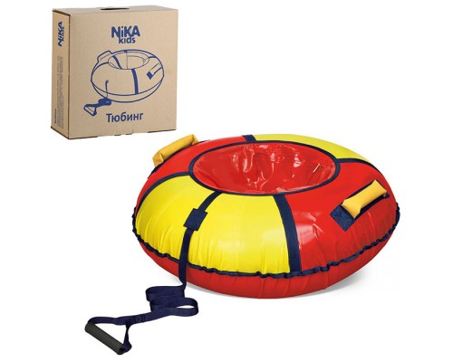 Игрушка. Тюбинг "Классик" 95см (красный-желтый)
