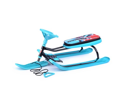 Игрушка. Снегокат "Тимка спорт 2+" (Nika kids sportbike черный каркас)