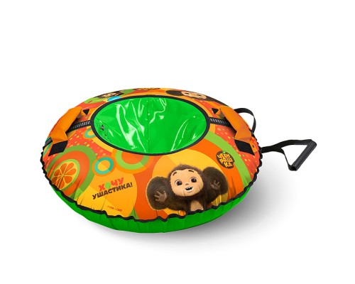 Игрушка. Тюбинг с круговым дизайном (Чебурашка)