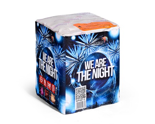Батарея салютов "We Are The Night" (0,8" х 16 залп.) * в кор. 24 шт. Срок до 01.02.28