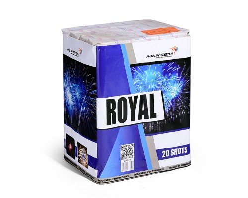 Батарея салютов "Royal" (1,2" х 20 залп.) * в кор. 8 шт. Срок до 01.02.28
