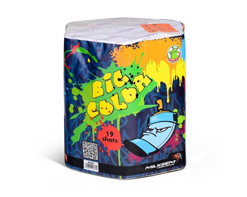 Батарея салютов "Big Color" (1" х 19 залп.) * в кор. 12 шт. Срок до 01.02.28