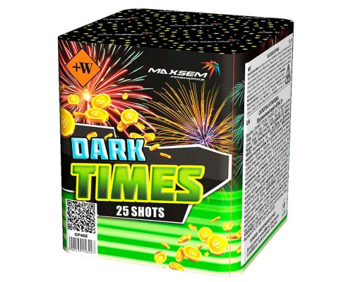 Батарея салютов "Dark Times" (0,8" х 25 залп.) * в кор. 16 шт. Срок до 01.02.30