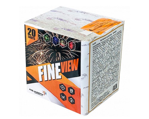 Батарея салютов "Fine View" (0,8" х 20 залп.) * в кор. 18 шт. Срок до 01.02.30