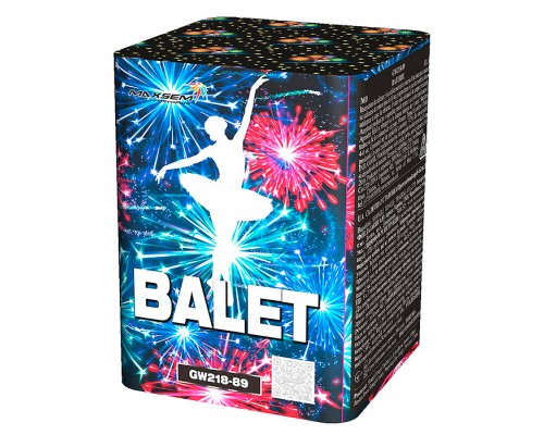 Батарея салютов "Balet" (0,8" х 11 залп.) * в кор. 96 шт. Срок до 01.02.2028