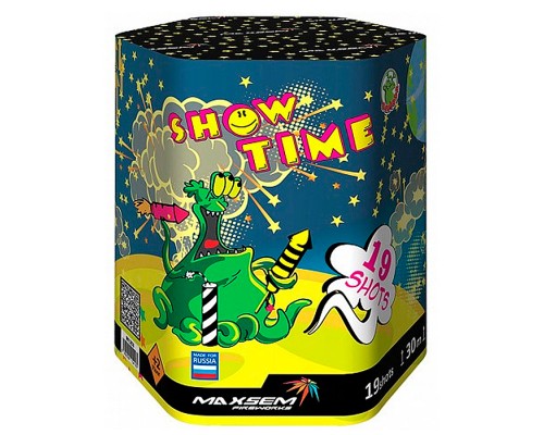Батарея салютов "Show Time" (1,2" х 19 залп.) * в кор. 8 шт. Срок до 01.02.30