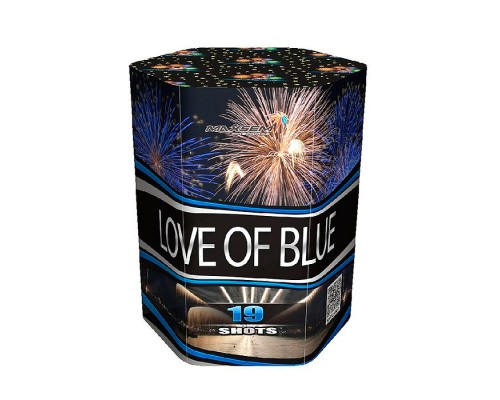 Батарея салютов "Love Of Blue" (1,2" х 19 залп.) * в кор. 8 шт. Срок до 01.02.30