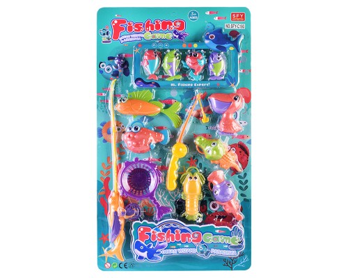 Игра рыбалка "Ловись рыбка!" на листе