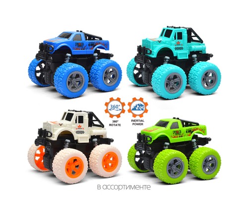 Машина "Трюковой пикап" в коробке