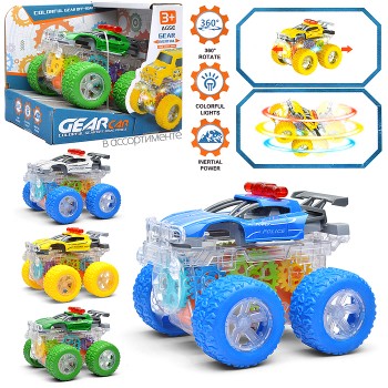 Машина "Полицейский трюк" в коробке