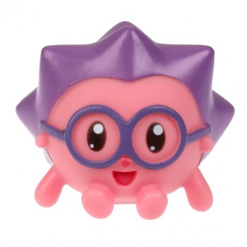 Игрушка пластизоль для ванны "Малышарики Ежик" 1 шт. сетка