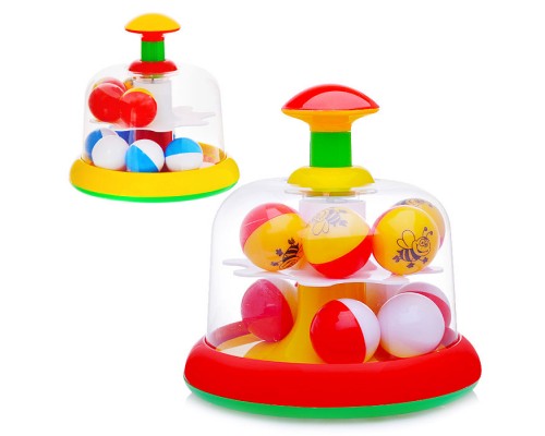 Юла-карусель с шариками