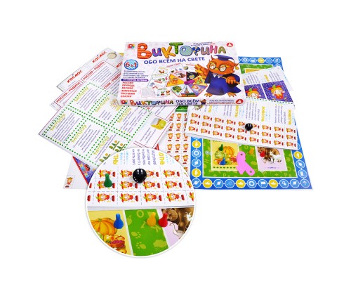 Настольная игра "Обо всем на свете"