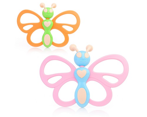 Погремушка-прорезыватель "Бабочка" Погремушка-прорезыватель "Бабочка"