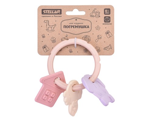 Прорезыватель "Колечко". Коллекция "Зефир" Прорезыватель "Колечко". Коллекция "Зефир"