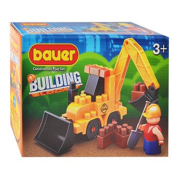 Конструктор 657 "Стройка" набор с трактором