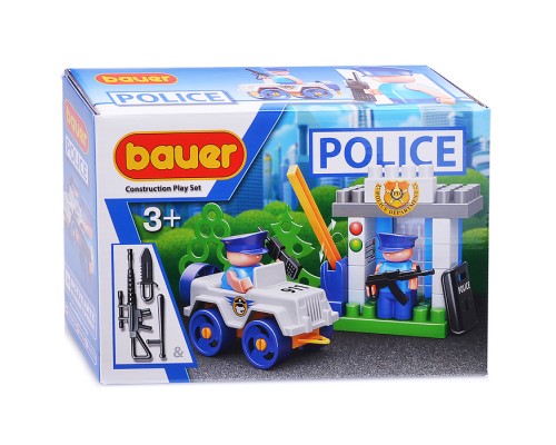 Конструктор 628 "Полиция" набор КПП