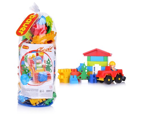 Конструктор 641 Classic 3+ в пакете, ПВХ 3 для мальчиков