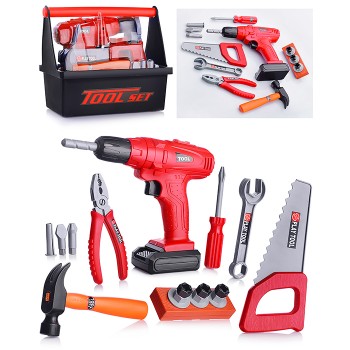 Набор инструментов "Маленький строитель" в ящике Набор инструментов "Маленький строитель" в ящике