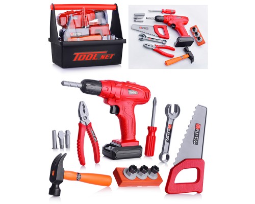 Набор инструментов "Маленький строитель" в ящике