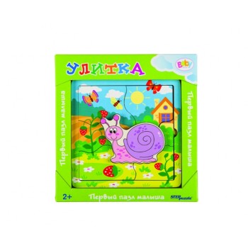 Игра из дерева "Улитка" (собираем и играем) (Baby Step)