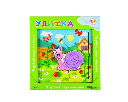 Игра из дерева "Улитка" (собираем и играем) (Baby Step)