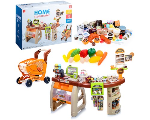 Игровой набор "Супермаркет" (свет, звук) в коробке