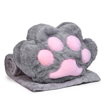 Мягкая игрушка "Лапка" с пледом (110х160)