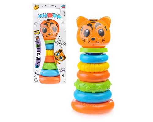 Пирамида "Тигр" 26 см 6 колец