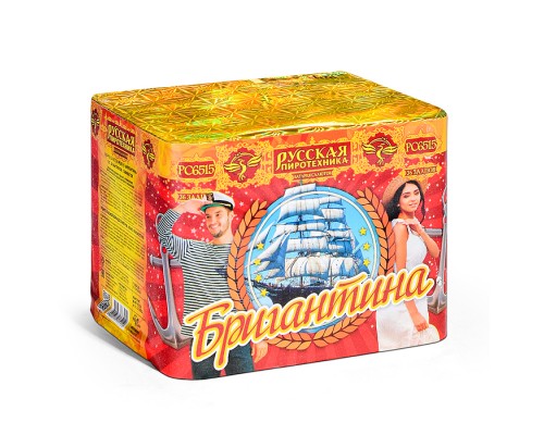 Батарея салютов "Бригантина" (0,8" х 36 залп.) * в кор. 12 шт. Срок до 01.04.27