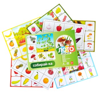 Лото детское Собирай-ка Лото детское Собирай-ка