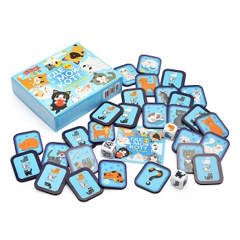 Игра настольная деревянная "Где мой кот?" Far farland Wood