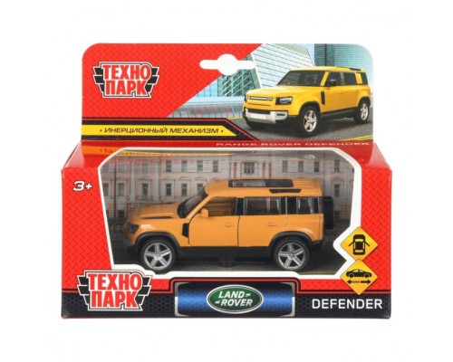 Машина металл Range Rover Defender 10,5 см, двери, инерция