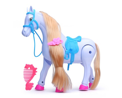 Лошадка "Бони" на батарейках, в коробке