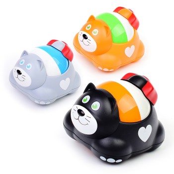 Игрушка-покатушка "Котошарик" Игрушка-покатушка "Котошарик"