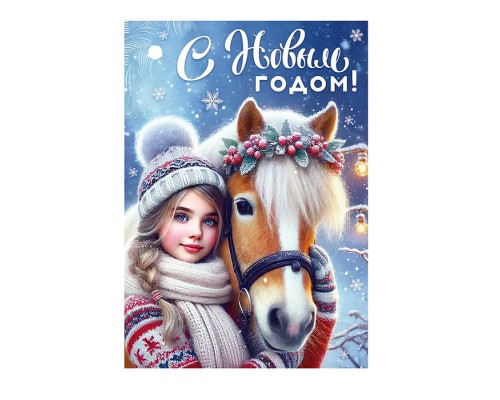 Бирка "С Новым годом!"