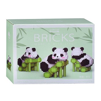 Конструктор "Панда на отдыхе" (492 дет.) в коробке