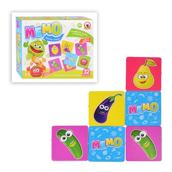 Мемо "Фрукты и овощи" Мемо "Фрукты и овощи"