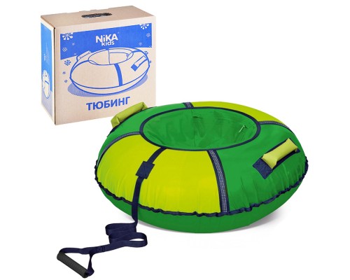 Игрушка. Тюбинг "Классический+" 70см (зеленый-лимонный)